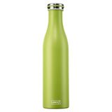 Lurch 240866 Thermosfles/thermosfles voor warme en koude dranken van dubbelwandig roestvrij staal, 0,75 l, fresh green