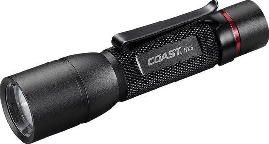 Coast HX5 Zaklamp LED 345 lm 0.75 h Zwart