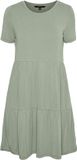 VERO MODA VMFILLI CALIA SS SHORT DRESS GA NOOS Dames Mini jurk Desert Sage