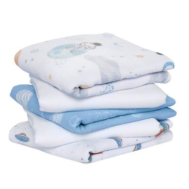 aden + anais™ essential space explore burpy bibs 5-pack