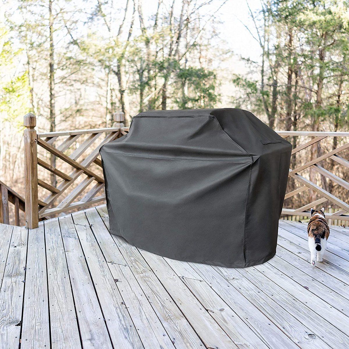 SY-Goods BBQ Beschermhoes - Zwart - XL - Inclusief Trekkoord