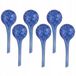 bouteille 6x Arroseur de plantes en verre Bleu 100ml