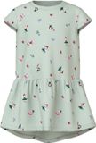 NAME IT Meisjes Jurk - Katoen - Pale Aqua - Maat 122