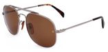 David Beckham DB7004/S 6LB Zonnebril - Heren - Zilverkleurig