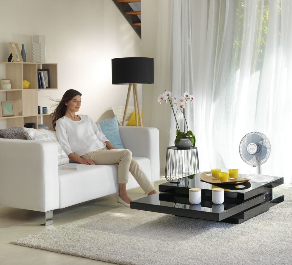 Rowenta Essential+ VU2330 - Tafelventilator - Wit