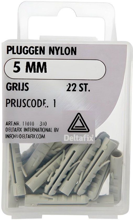 Deltafix Pluggen 7mm nylon 6.6 50st