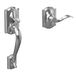 Schlage Lock Company FE285 625 Acc CAM LH onderste halve handvatset, helder chroom