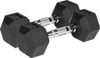 Rebel Active Serie - Hexagonale Gevulkaniseerde Halters - 2x4 kg