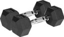 Rebel Active Serie - Hexagonale Gevulkaniseerde Halters - 2x4 kg