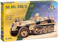 Italeri Modelbouwpakket Militaire voertuigen - 7034 Sd.Kfz. 250/3 Plastic - 1:72 - Modelbouw
