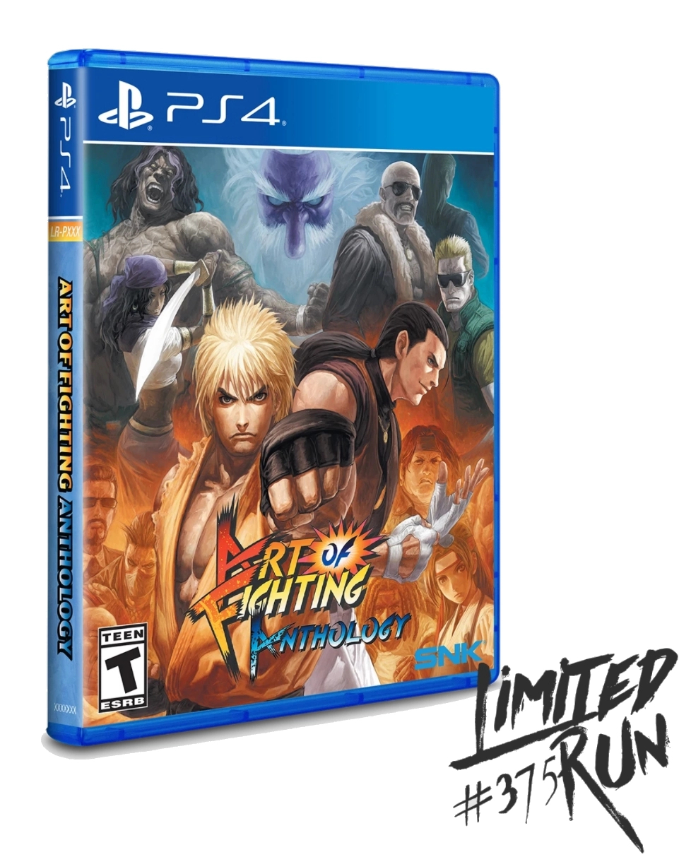 Limited Run Art of Fighting Anthology Games) PlayStation 4