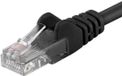 PremiumCord Patch kabel UTP Cat6 7m Zwart