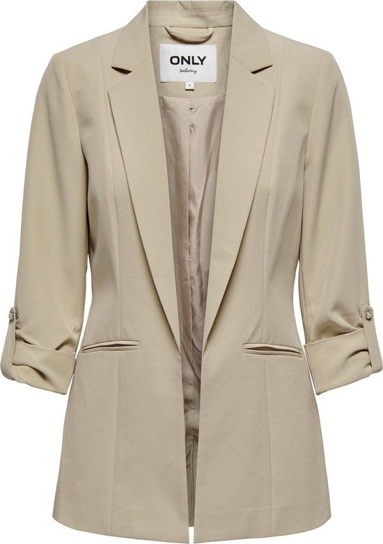ONLY ONLKAYLE-ORLEEN 3/4 BLAZER TLR NOOS Dames Blazer - Oxford Tan - Maat 34