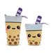 Puckator Foodiemals pennenetui van linnen – Boba de Bubble Tea