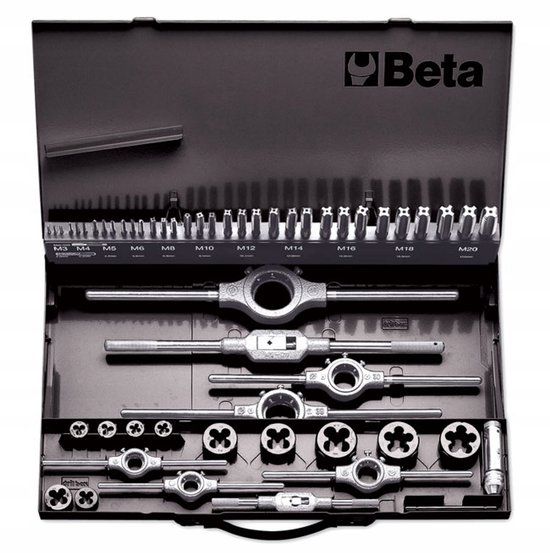 Beta HSS Tap- en Draadsnijset 53 Delig M3-M20 Metaal