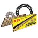 Kettingset DID Kettingset staal 525VX3 / 116 klinkslot voor BMW F GS 800 ccm Bj. 2008