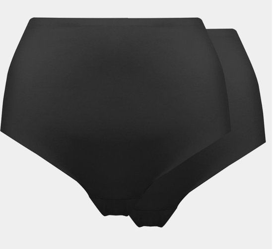 MAGIC Bodyfashion Dream Organics Panty (2-Pack) Zwart Vrouwen - Maat M