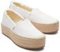 TOMS Valencia Espadrilles - Dames - Wit - Maat 36
