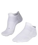 FALKE GO5 Invisible anti-blaar katoen functioneel materiaal golfsokken heren wit - maat 39-41