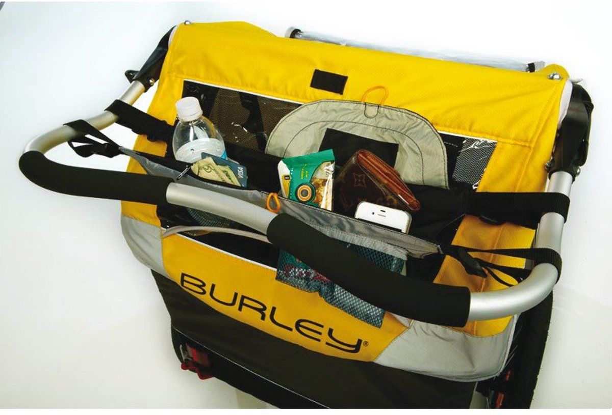 Burley Fietskardeel Handlebar Console Duwstang Tas