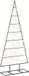 vidaXL Metalen Kerstboom KUOPIO 125 cm Warmwit