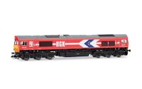 ARNOLD HN9071HM HGK, dieselelektrische Lokomotive der Baureihe 66, rot mit gelber Front, Baureihe V-VI, mit BLE-Sounddecoder. 1 x Elektrolokomotive.