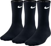 Nike Lightweight Sokken 3-Pack - Zwart - Maat 43-46