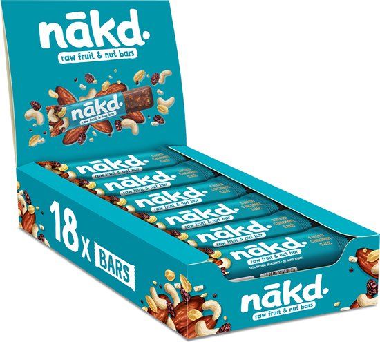 Nakd nãkd. Fruit- en Notenreep Salted Caramel (35g) - 18 repen