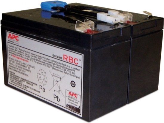 APC Batterij Vervangings Cartridge APCRBC142 - UPS - Zwart