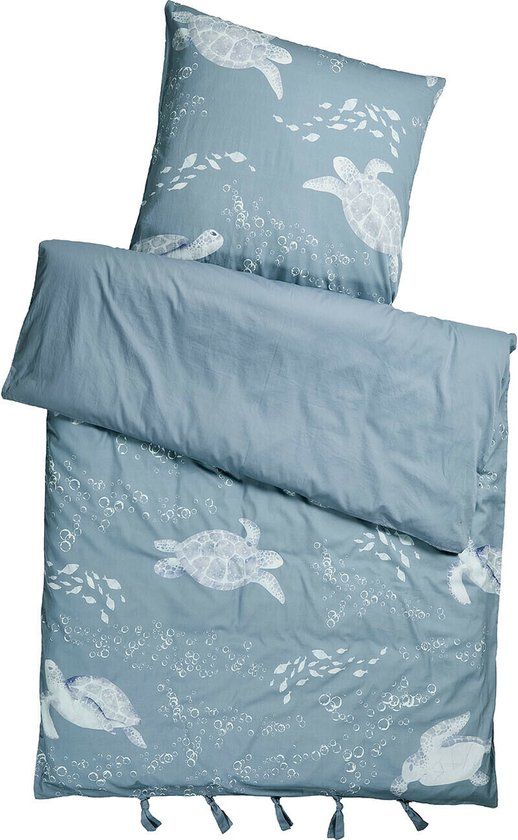 LOBERON Beddengoed Lomencia blauw