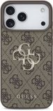 Guess Backcover hoesje voor Apple iPhone 18 Pro Max - 4G PU Big Logo - Bruin