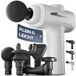 Heldenwerk Pistolet de massage – 6 embouts, 3200 tr/min, USB-C, appareil de massage musculaire – blanc