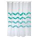 MSV Douchegordijn Polyester – Anti-Schimmel Douchegordijn met Antibacteriële Coating – Modern Design voor de Badkamer