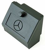 RollyToys 66000005680 handschoenenkastje (accessoires voor kindervoertuigen, opbergvak voor Unimog, kleur zwart)