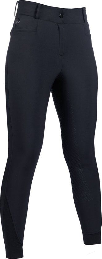 HKM Keep Warm Winter Riding Breeches with Heating - Black - Size 36