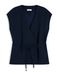 TOMMY HILFIGER Gilet 'Blend Wrap Waistcoat' bleu marine