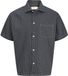 JACK & JONES Overhemd zwart / wit
