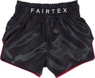 Fairtex BS1901 Muay Thai Shorts - Stealth - Zwart M