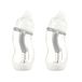 Difrax Papfles XL - WIDE - 310 ml - Wit - 2 STUKS - inclusief handgrepen