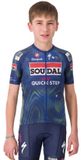 Castelli Aero Soudal Quick-step 2026 Korte Mouw Wielertrui Blauw 12 Years Kinderen