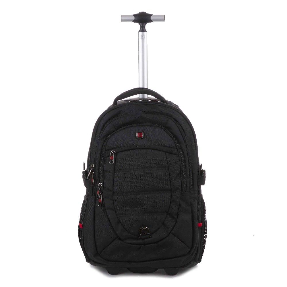 Enrico Benetti Trolley rugzak - zwart - polyester