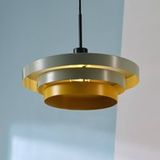 OSRAM Layers decoratieve hanglamp met E27 fitting, 400mm, IP20, metaal, groen/geel
