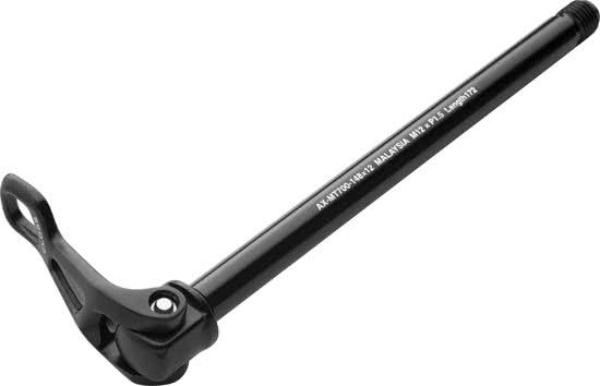 Shimano E-Thru AX-MT700 Quick Release 12 x 172 mm zwart/zilver