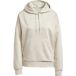 Adidas Essentials Linear Fleece Hoodie Beige S Vrouw