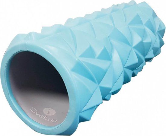 Welzijn Sveltus Foamroller Wellness 33 X 14 Cm Blauw