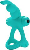 Figgy Green Rabbit Vibrerende Cock Ring