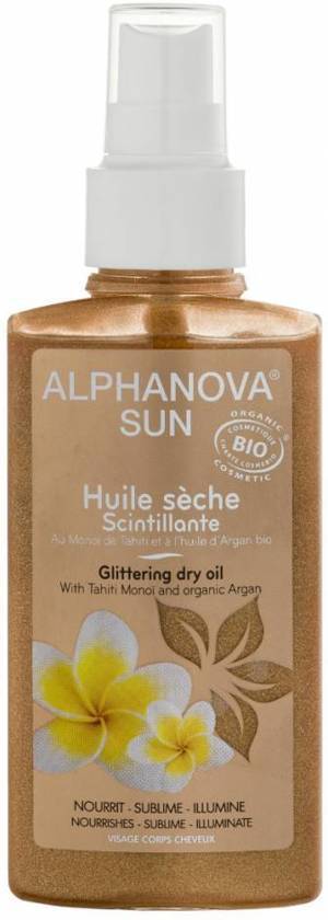 Alphanova Sun Bio Glittering Dry Oil