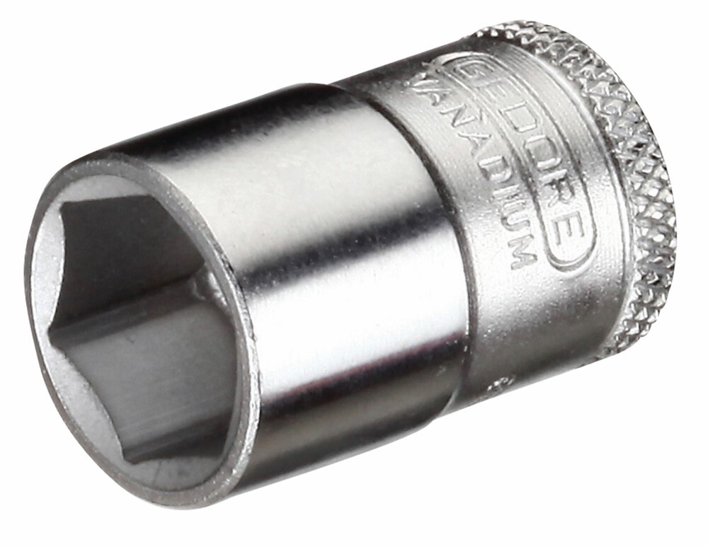 Gedore Zeskant dopsleutel CV-staal 3/8 6mm