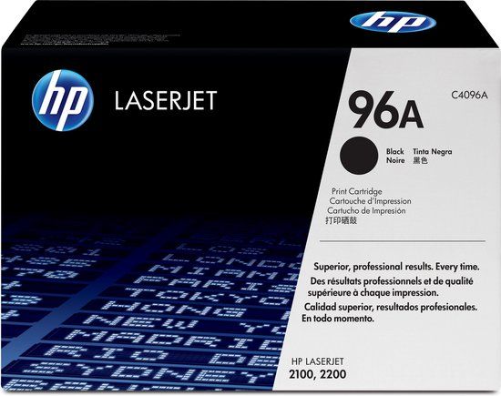 HP 96A Zwarte Toner Cartridge - Origineel