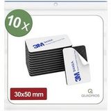 Quadrios 26SA177 26SA177 Pastille adhésive double-face noir (L x l) 30 mm x 50 mm 10 pc(s)